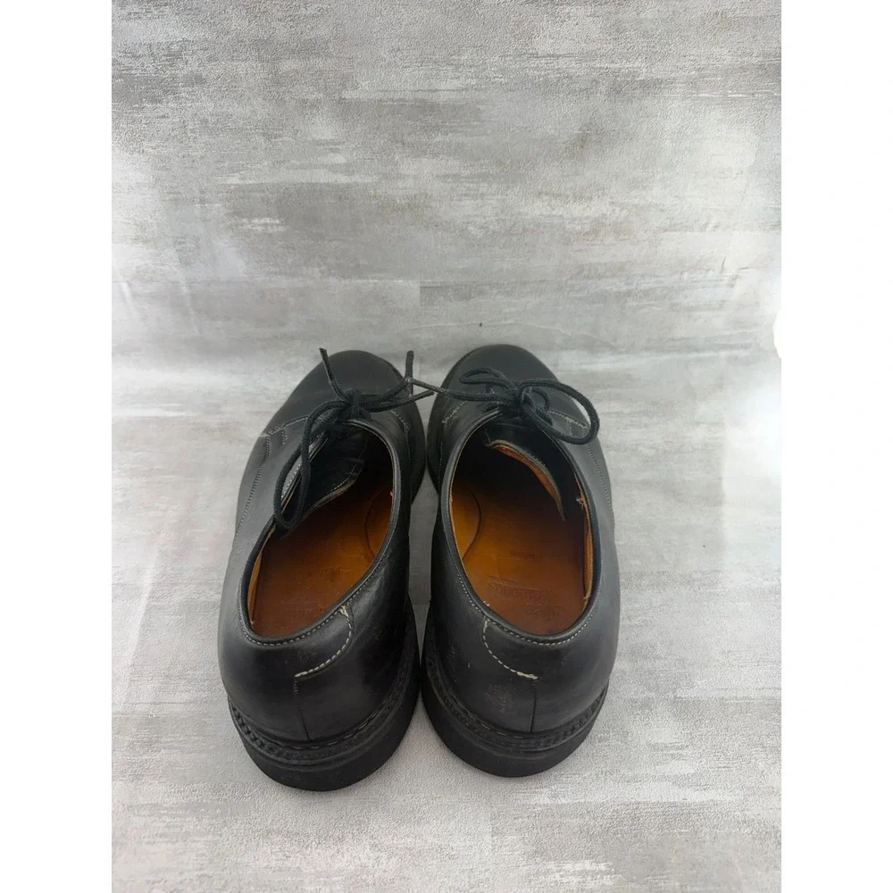 Allen Edmonds Wilbert Black Leather Split Toe Derby Shoes 91839 Men Sz 8D